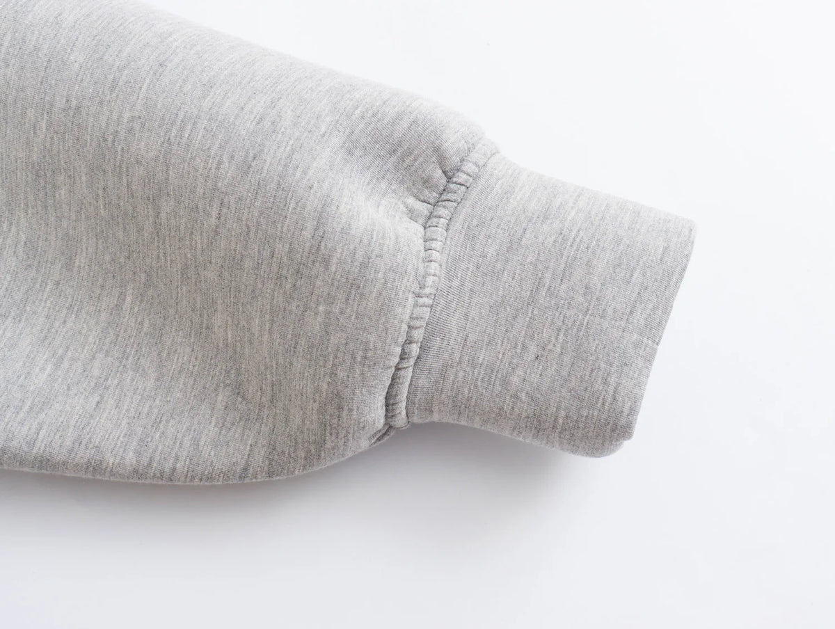 2024 Spring and Autumn New Casual Street Loose Oversize Hooded Zipper Hoodie Space Cotton Jacket Coat Lazy Women's Cardigan - Matrix Studios