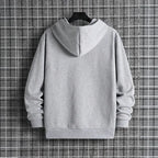 2025 Fall/winter New Arrival Men's Hoodie High Quality Solid Color Hooded Sweatshirt Male Home Outdoor Casual Fashion Pullover - Matrix Studios