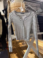 Pink Striped Slim Long Sleeve Tees Women Spring Casual Cotton O-neck Tshirt New Tops Clothes Sweet Cute  Vintage T-shirts Y2K - Matrix-studios.com