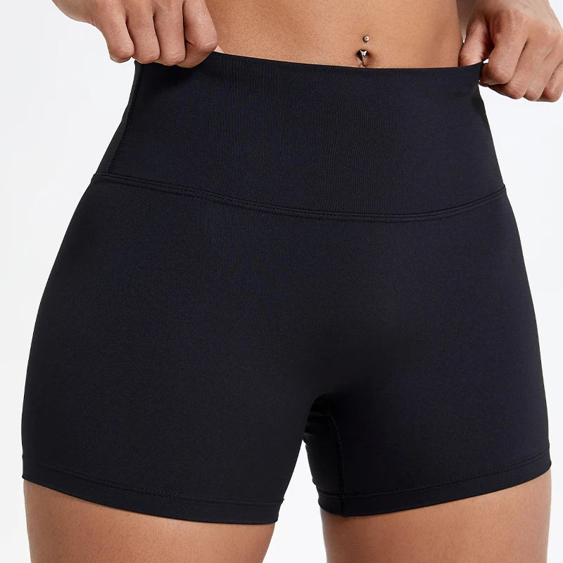Hearuisavy Summer Running Sports Shorts Women Buttock Lift Leggings Women Cycling Slim Fit Workout Shorts High Waist Yoga Shorts - Matrix Studios