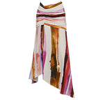2025 Floral Cover Up Swimsuit Skirt Women Swimwear Patchwork Bathing Suit Sliming Monokini Swimsuit Solid Padded Swimming Suit - Matrix Studios