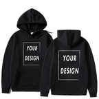Your Own Design Brand Logo/Picture Personalized Custom Anywhere Men Women DIY Hoodies Sweatshirt Casual Hoody Fashion New - Matrix Studios