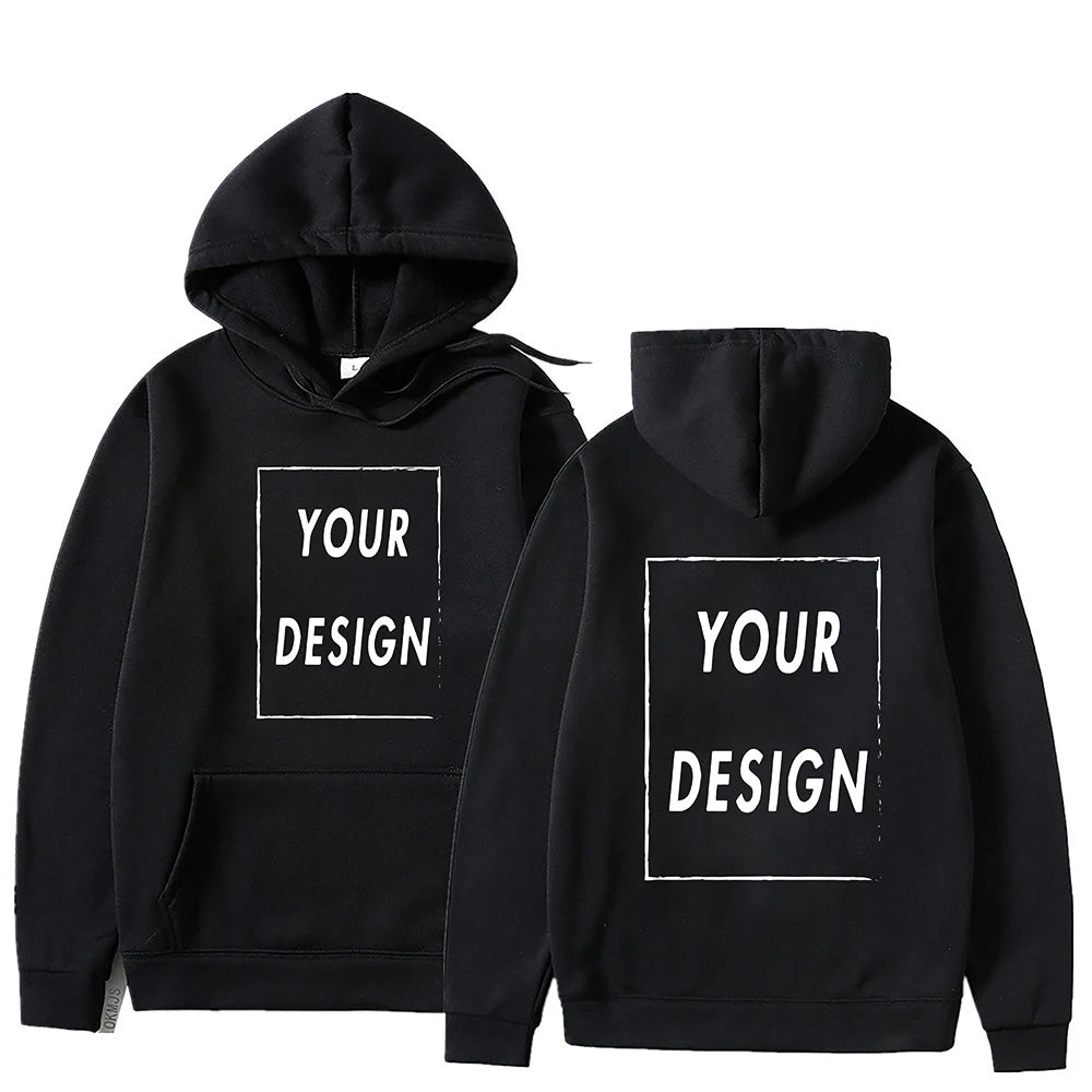 Your Own Design Brand Logo/Picture Personalized Custom Anywhere Men Women DIY Hoodies Sweatshirt Casual Hoody Fashion New - Matrix Studios