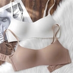 Seamless Bras For Women Small Chest Bralette 1/2 Cup Non-Wire Push-Up Bra Fixed Pad Soft Underwear Sexy Lingerie Intimates S-XL - Matrix Studios