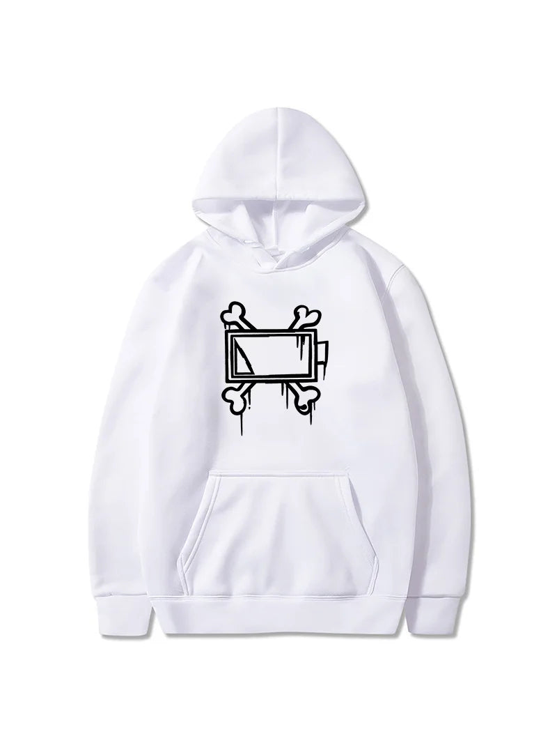 New men's and women's autumn and winter fleece hoodie  Murder Drones print foreign trade leisure sports hoodie trendy men's Y2K - Matrix Studios