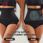 Flarixa Tummy Control Underwear Briefs for Women High Waist Seamless Butt Lifting Panties Sweat Slim Body Shaper Belly Slimmer - Matrix Studios