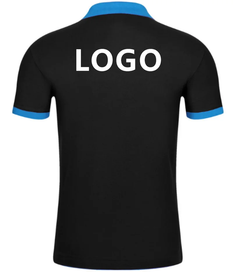 POLO Shirt Customized Print Logo Summer Short Sleeve Print Image Personalized Customized Work Suit T-shirt Embroidered Polo Coll - Matrix-studios.com