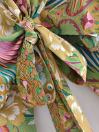 Boho Queens Peacock Short Robe Kimono Swimsuits Women Fashion Floral Batwing Sleeves Rayon Bohemian Bikini Cover Ups Beachwear - Matrix Studios