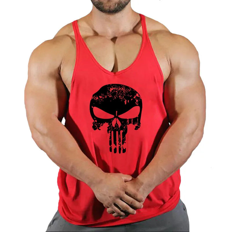 Men's Clothing Gym Vest Vests Bodybuilding Man Top for Fitness Stringer Sleeveless Sweatshirt T-shirts Suspenders Man Clothes - Matrix Studios