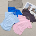 Women's Summer 2 Piece Yoga Outfit Slim Fit Short Sleeve Top High Waist Tummy Lifting Butt Shaping Shorts for Gym Running Daily - Matrix-studios.com