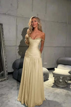 Verngo Blue Chiffon Evening Dress Off The Shoulder Mermaid Party Dresses Appliques Prom Dresses 2026Customized شارون سعيد - Matrix Studios