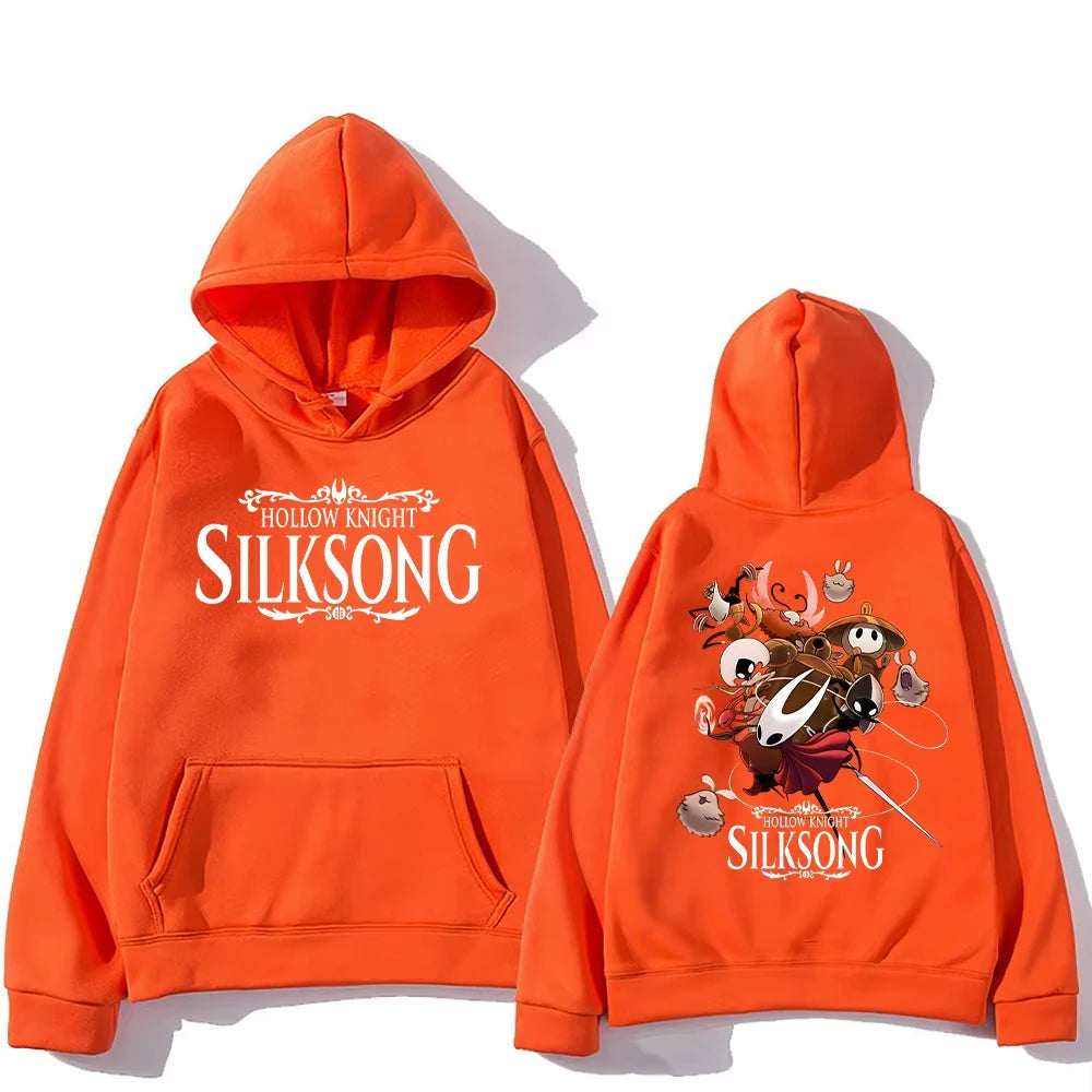 Hollow Knight Silksong Hot Game Hoodies Long Sleeve Fashion Casual Pullovers High Street Women Men Sweatshirt Fashion Streetwear - Matrix Studios