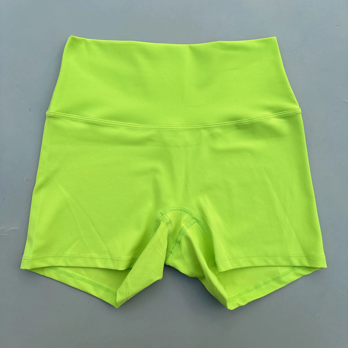 Solid Color Women Fitness Sport Short High Waist Yoga Short Legging Bike Soft Squatting Proof Comprehensive Training Jog Athleti - Matrix Studios