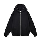 Men's and women's full zip hooded jackets zip hoodies casual cardigans streetwear hip-hop PVDY2K clothing spring fashion - Matrix Studios