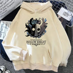 Hollow Knight Hoodies Men Korea Ulzzang Grunge Y2k Aesthetic Fmale Autumn and Winter Pullover Hoddies Graphic Streetwear - Matrix Studios