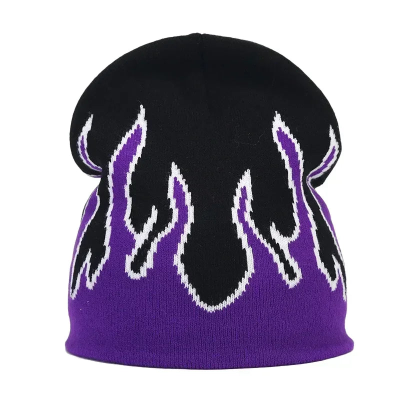 Y2K Letter Knitted Winter Autumn Beanie Cap Men Women Kanye Beanies Gorras Hombre Top Warm Skiing Hat Ear Hats Hip Hop Skullcap - Matrix-studios.com