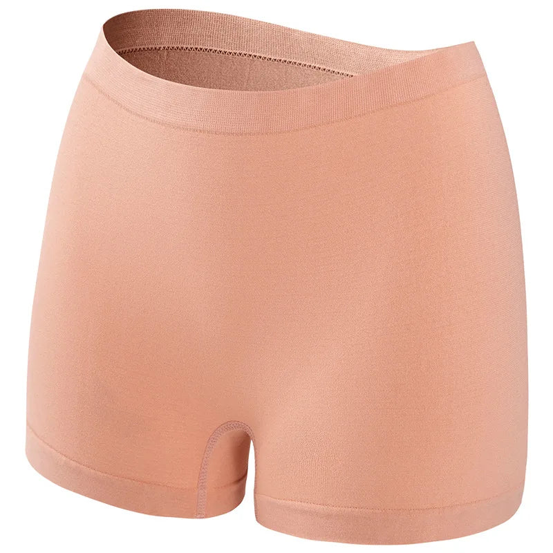 1 Pack Women Seamless Boyshort Panties Anti-Chafing Safety Shorts Sports Stretchy & Soft Underwear Sexy Lingerie Intimates S-5XL - Matrix Studios