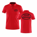 Summer Quick Drying POLO Shirt Logo Custom Printing Embroidery Golf Custom Your Logo Sports T-shirt Top - Matrix-studios.com