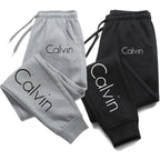 Casual Printed Sports Running Trousers Men Women Autumn Drawstring Long Pants Fitness Solid Sweatpants Unisex Gym Wear - Matrix-studios.com