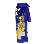 2026 New Sexy Print Retro Swimwear Beach Dress Cover Up Long Skirts Skirt Party Outfits Swimsuit Beachwear - Matrix Studios