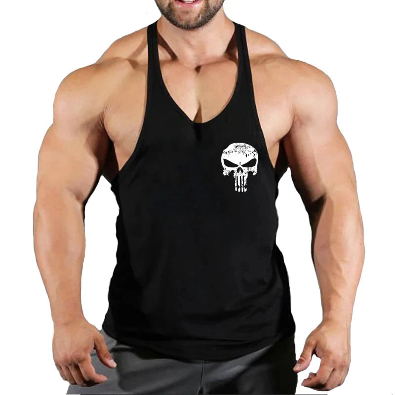 Top Gyms Men's Clothes Tank Vest Gym Shirt Undershirt Man Sportswear Bodybuilding Workout Vests Muscle Clothing Brand Fitness - Matrix Studios