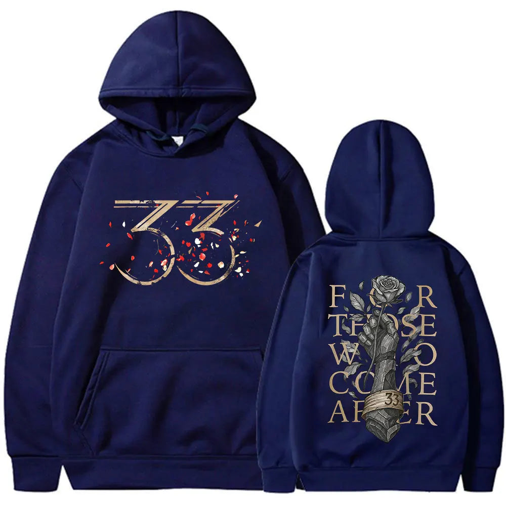 Game Clair Obscur Expedition 33 for Those Who Come After Hoodies Men Clothing Casual Long Sleeves Hooded Sweatshirts Streetwear - Matrix Studios