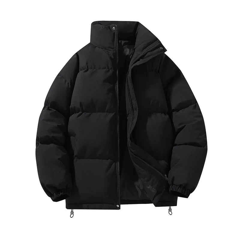 New Fashion Men Winter Stand Collar Down Jackets Warm Parkas Male Casual Thicker Winter Coats Man Slim Fit Short Jackets 3XL - Matrix Studios