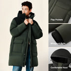 Semir Down Jacket Men 2026 New Waterproof Thick Outerwear Long Length Winter Clothing Couple - Matrix Studios