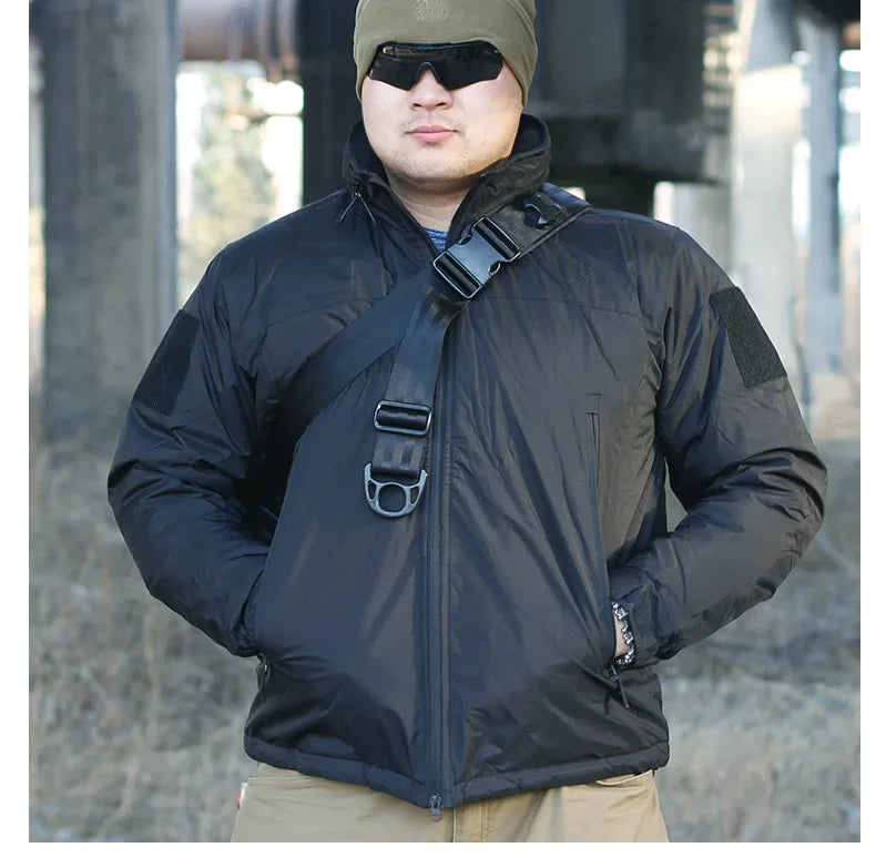 L7 Winter Warm Waterproof Jacket Parkas Men Windbreaks Tactical Hunting Camping Hiking Down Jacket Polar Region Coat - Matrix Studios
