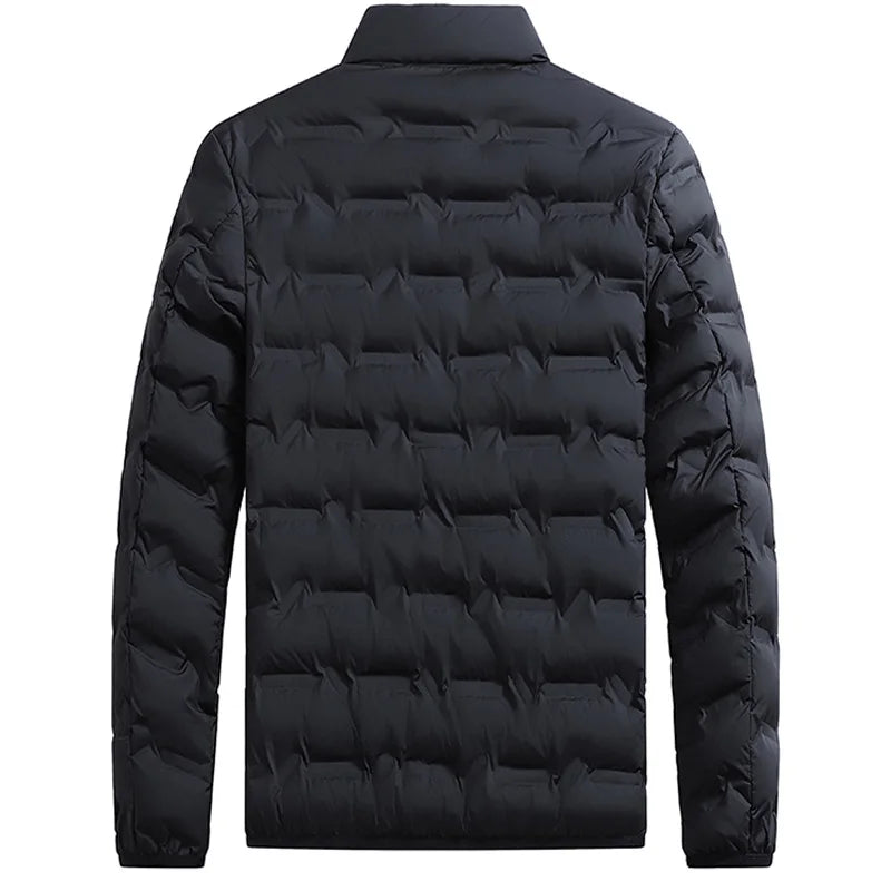 Men's Parka Men's Jacket Winter New down Jacket Solid Color Warm Jackets Men Business Leisure Coat Teenager Coats 96188 - Matrix Studios
