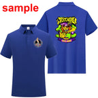 100% Cotton Classic Uniform Work Men And Women Golf Polo Shirts Custom Print Design Brand Text Tops Button Down Lapel Shirt - Matrix-studios.com