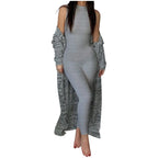 Pencil Jumpsuit Women New Full Seasons Casual Fitness Sporty Playsuit Sleeveless Slim Activewear All In One Jumpsuit Clothing - Matrix Studios