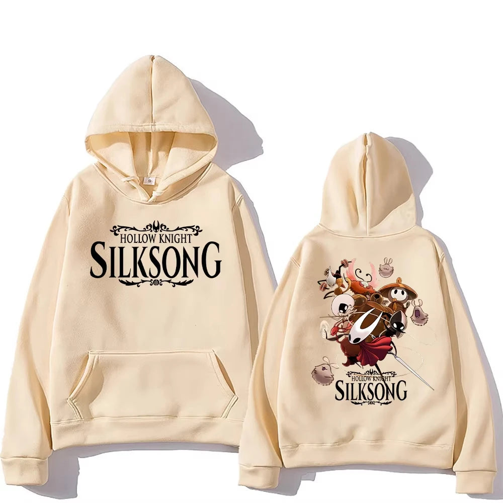 Hollow Knight Silksong Hot Game Hoodies Long Sleeve Fashion Casual Pullovers High Street Women Men Sweatshirt Fashion Streetwear - Matrix Studios