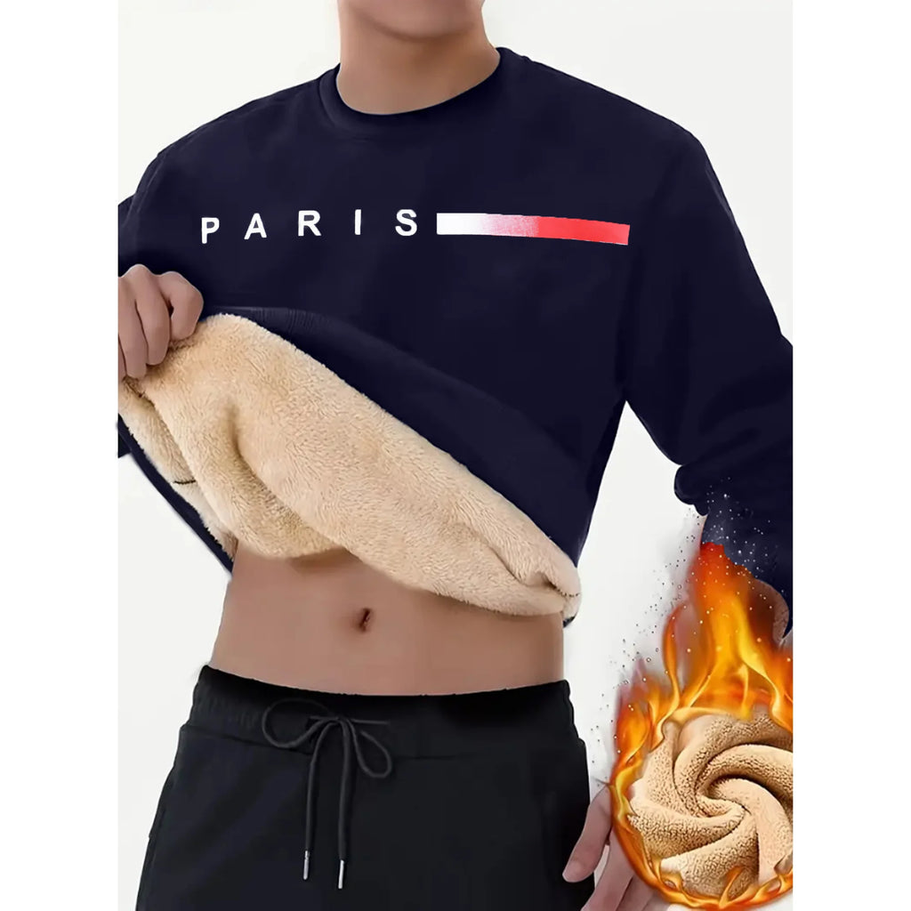 Cashmere round neck men's winter thick cashmere under a warm cashmere - Matrix Studios