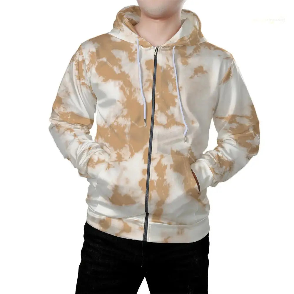 Customized 3D Printed Hoodie Zipper Hoodie Autumn/Winter Men's Hoodie Link - Matrix Studios