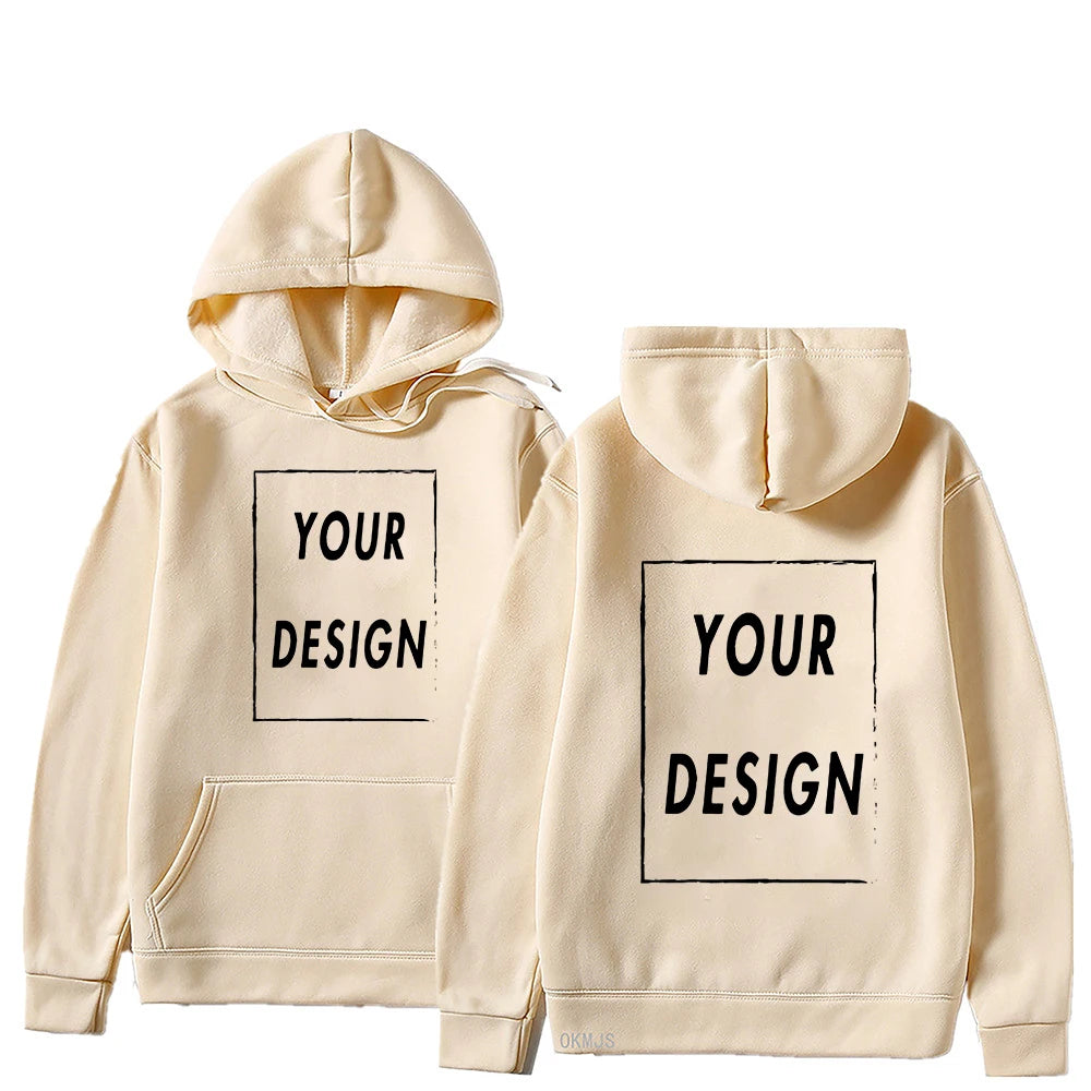 Your Own Design Brand Logo/Picture Personalized Custom Anywhere Men Women DIY Hoodies Sweatshirt Casual Hoody Fashion New - Matrix Studios