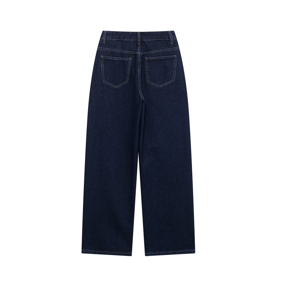 DUOPERI Women Fashion 2 Pieces Sets With Belt Denim  Jackets & Vintage Front Zipper Jeans Trousers Feamle Chic Lady Pants Sets - Matrix-studios.com