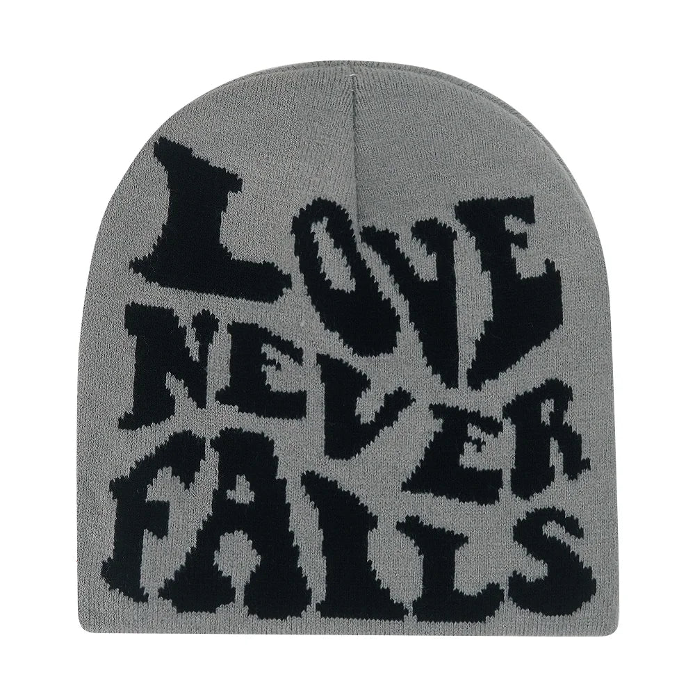 New Autumu Winter Keep Warm Knit Hat Women Men Skiing Beanies Outdoor Cold Hat Cycling Skullcap Fashion Letter Y2K Hiphop Beanie