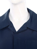 Womens Work Jumpsuit Fashion Button Coverall Casual Turn Down Collar Long Sleeve Romper Overall Elegant Button Front Design - Matrix Studios