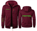 Festool Tools Brand Men's Hoodies Sweatshirts Jacquard Hoodie Fleece Men Hooded Sweatshirt For Male Hoody Man Sweatshirt - Matrix Studios