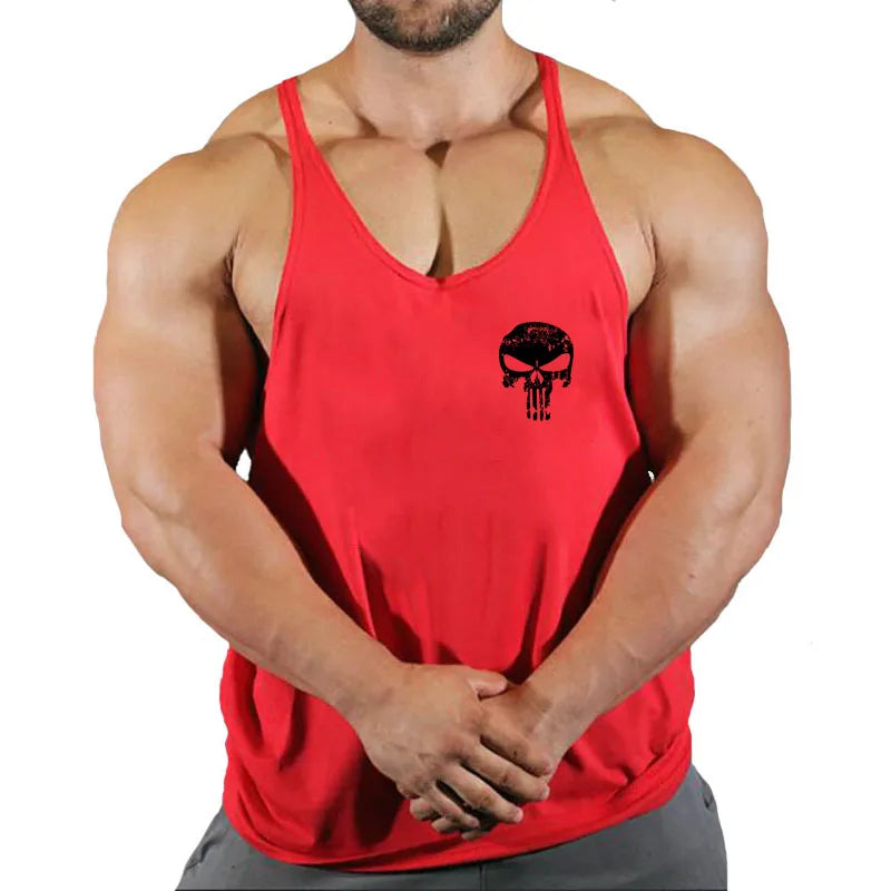 Men's Clothing Gym Vest Vests Bodybuilding Man Top for Fitness Stringer Sleeveless Sweatshirt T-shirts Suspenders Man Clothes - Matrix Studios