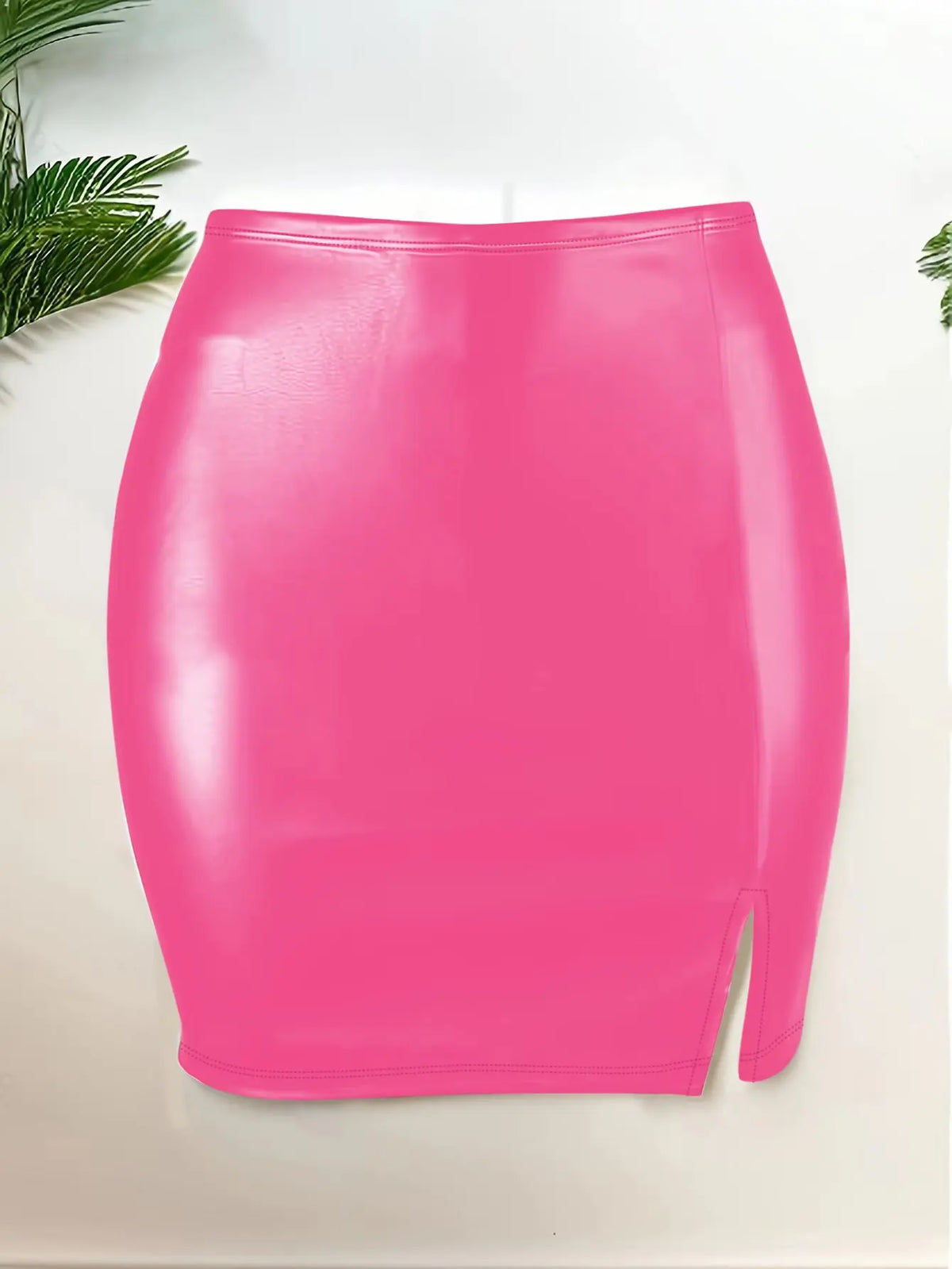 Sexy High Waist Wrapped Hip Skirt Women Leather Black Comfortable Split Short Lady Skirt Party Dress Nightclub - Matrix-studios.com
