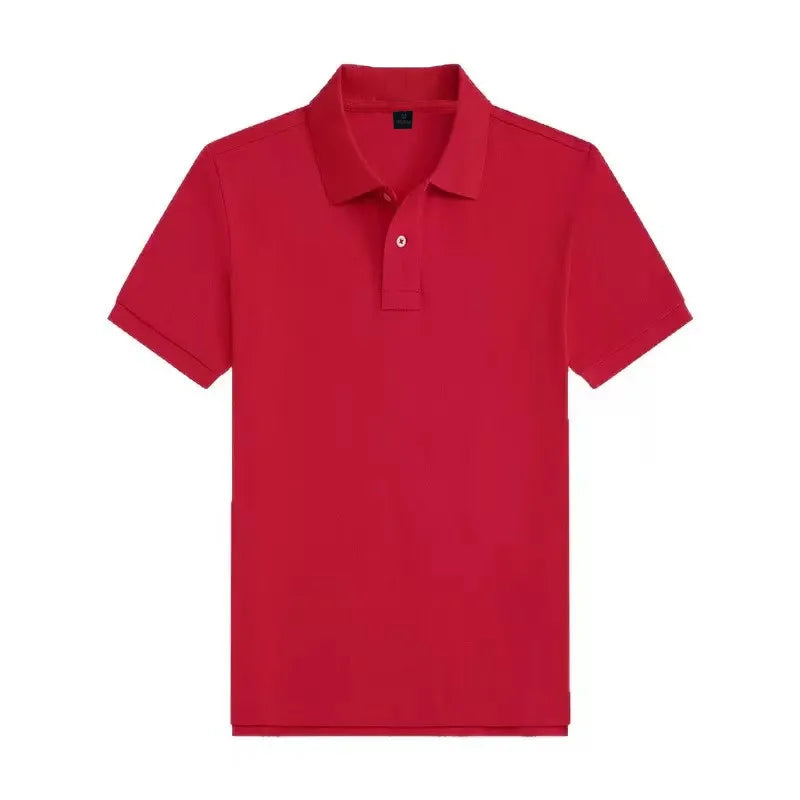 Sports Streetwear Fashion Colorful Solid Color Lapel Polo Shirt For Men Women Casual 2026 Summer Short Sleeves Top Tees Tshir - Matrix-studios.com