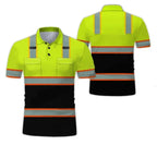 3D Printing Project Excavator Driver Uniform For Men Women Short Sleeve Plus Size Safety Work Clothes Polo Shirts Polo Hommes - Matrix-studios.com