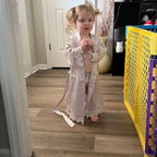 Customized Summer Lace Sleepwear Bride&Bridemaid Wedding Robe Personalized Gown Champagne Kimono Silk Bathrobe Satin Night Dress - Matrix-studios.com