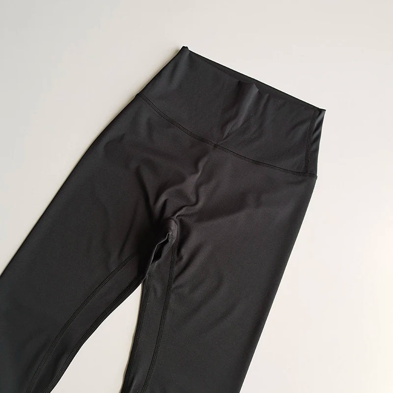 Fitness Pants Elastic Tight Fitting Seamless Naked Yoga High Waist Hip Lifting Quick Dry Running Sports Leggings Outdoor Wear - Matrix-studios.com