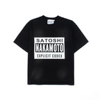 SATOSHI Hip Hop Street Short Sleeve T-Shirt Celestial Eye Double Hands Print Retro Distressed TShirt Trend Casual Summer Top Tee - Matrix-studios.com