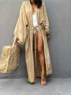 Kimonos for Women Boho Kimono Robe Beach Coverups Womens Beach Blouses Loose Kimono Open Front Kimono Cardigan Over Sized Kimon - Matrix Studios