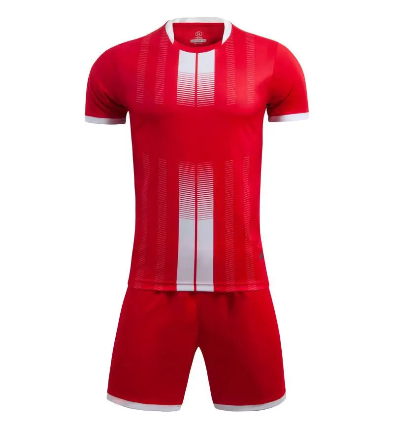 Adult Kid Soccer Jerseys Men Football Uniforms Shirts Women Futsal Sportswear Kit Training Tracksuit Child Sports Suit - Matrix-studios.com