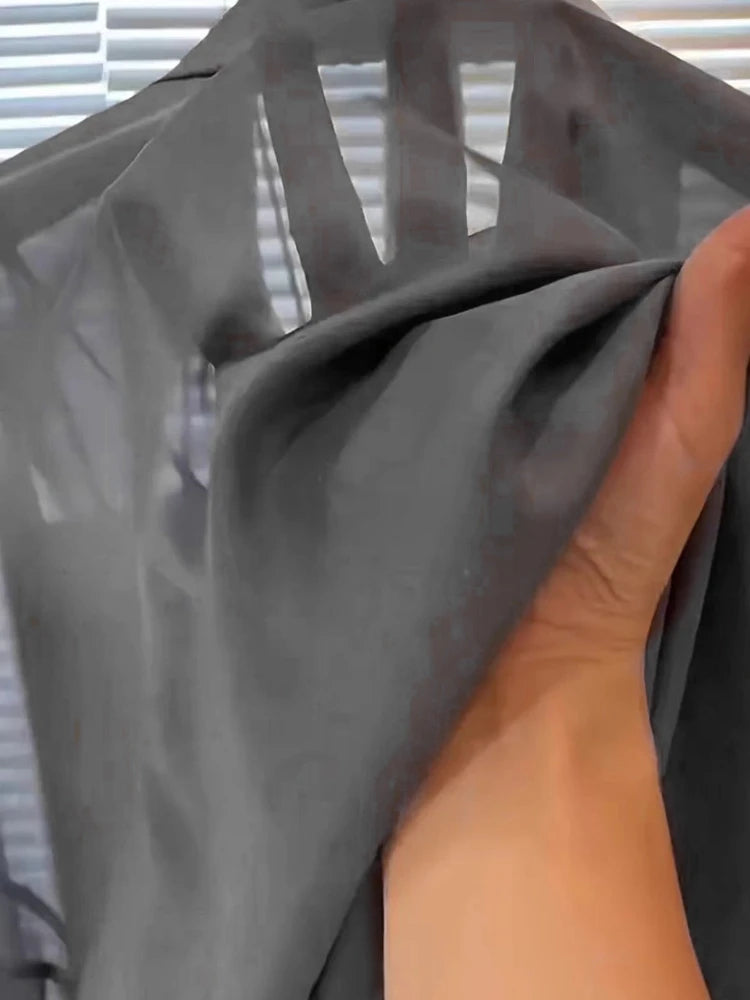 Plus Size Women’s Tops 2025 Summer Breathable and Sun-Proof Ice Silk Button Thin Loose Sheer Chiffon Blouses Shirts Long Sleeve - Matrix-studios.com